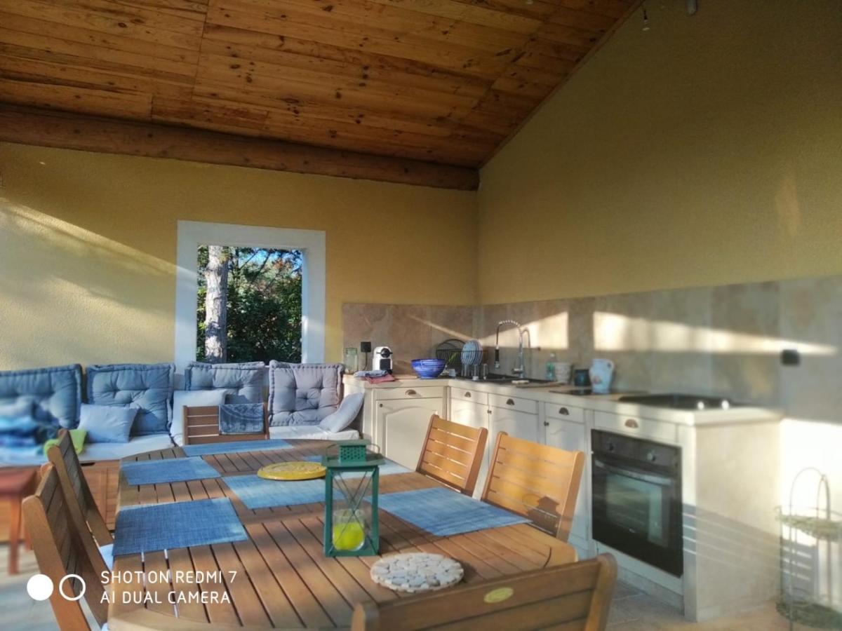 Saint-Siffret Proche Uzes Petit Gite Avec Grande Cuisine D'Ete Et Piscine מראה חיצוני תמונה
