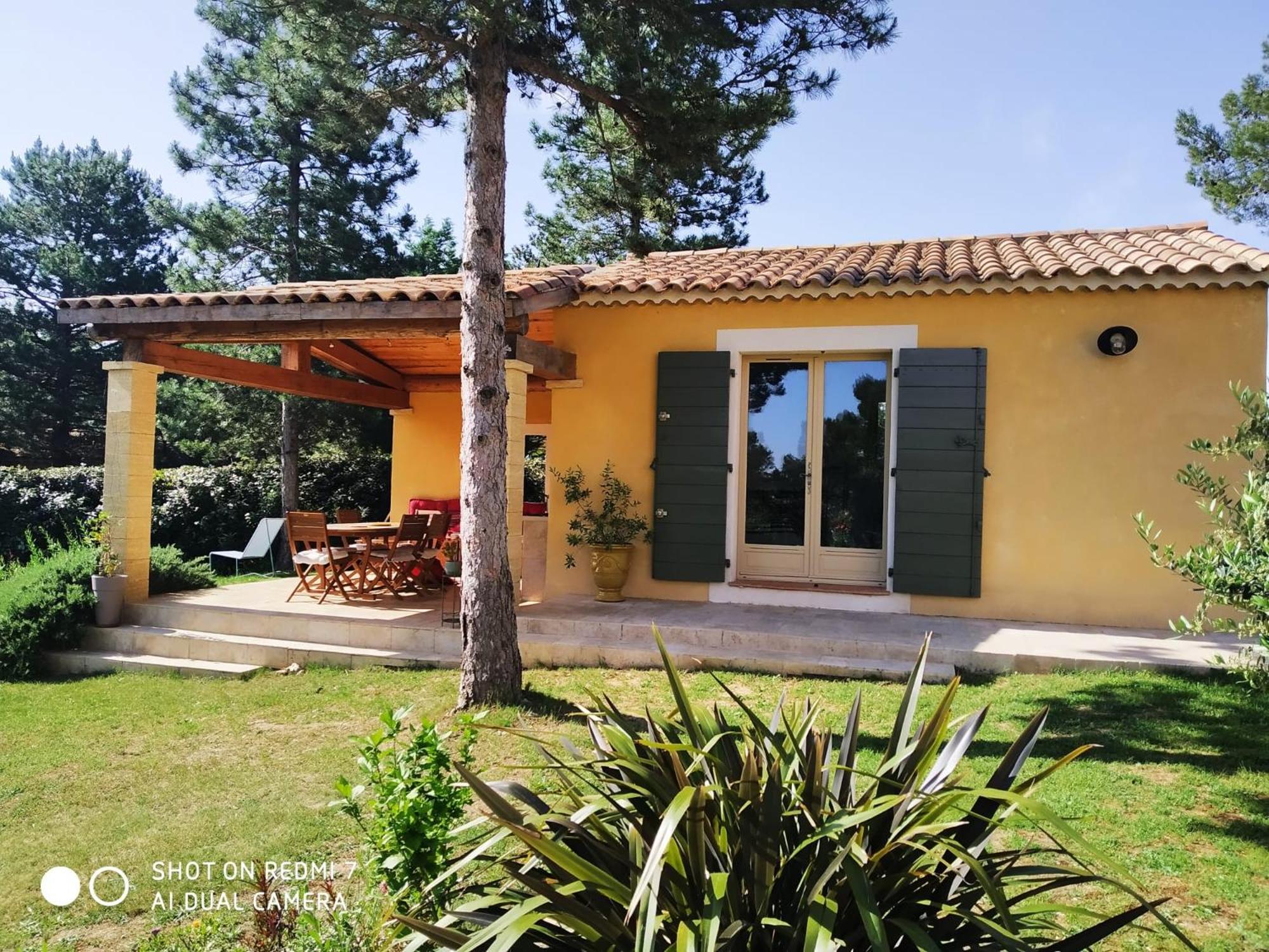 Saint-Siffret Proche Uzes Petit Gite Avec Grande Cuisine D'Ete Et Piscine מראה חיצוני תמונה